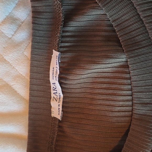 Zara ribbed t shirt womens small NWOT - Picture 4 of 9